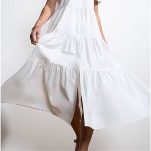 White medium BROCHU WALKER HAVANA dress